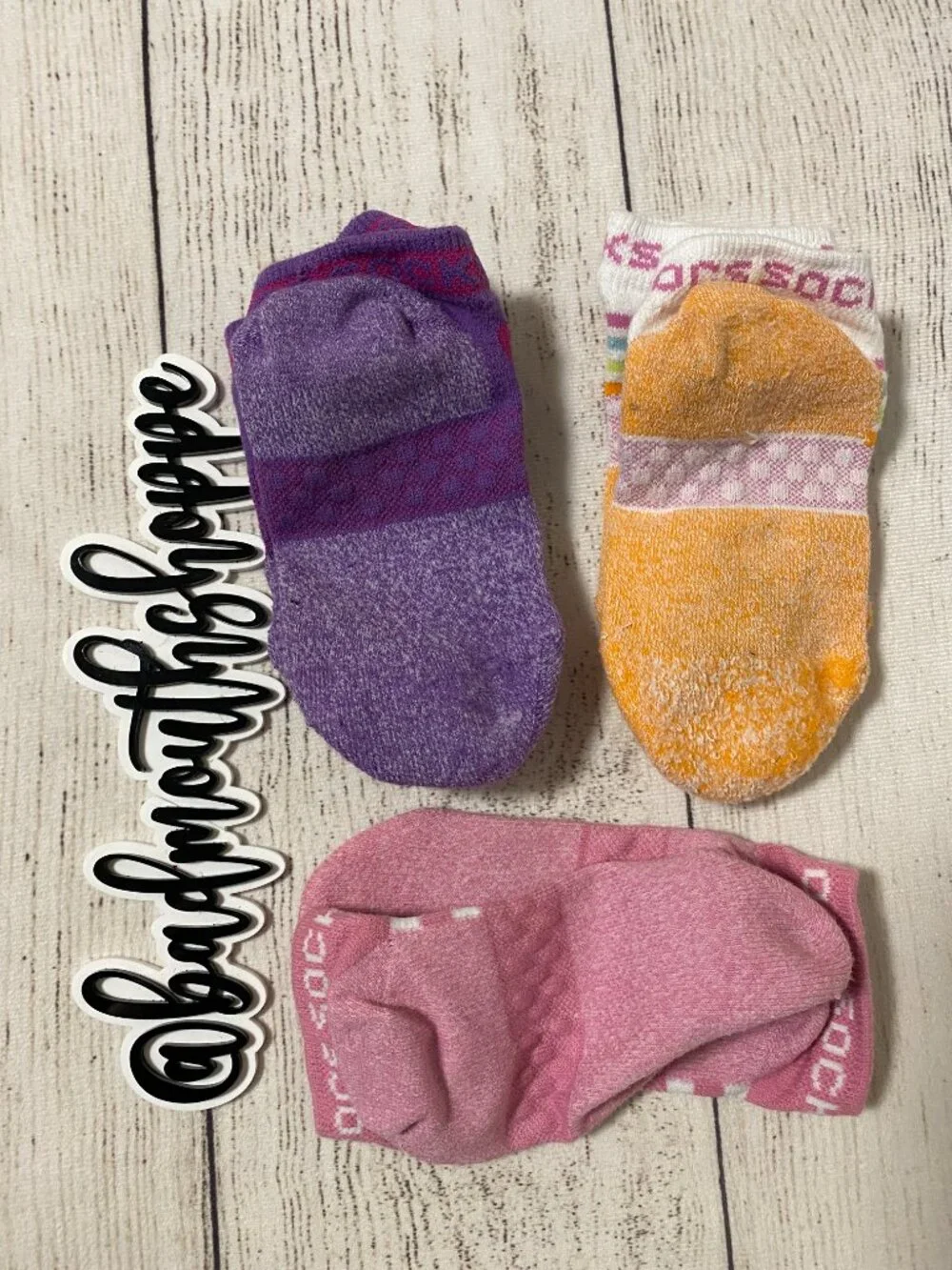 3 Pack CROCS Multi Colored Ankle Socks Size Large